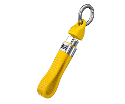 Kabel Mobile Origin Keychain Cable 40Gbps 8K USB-C CB17 240W Yellow